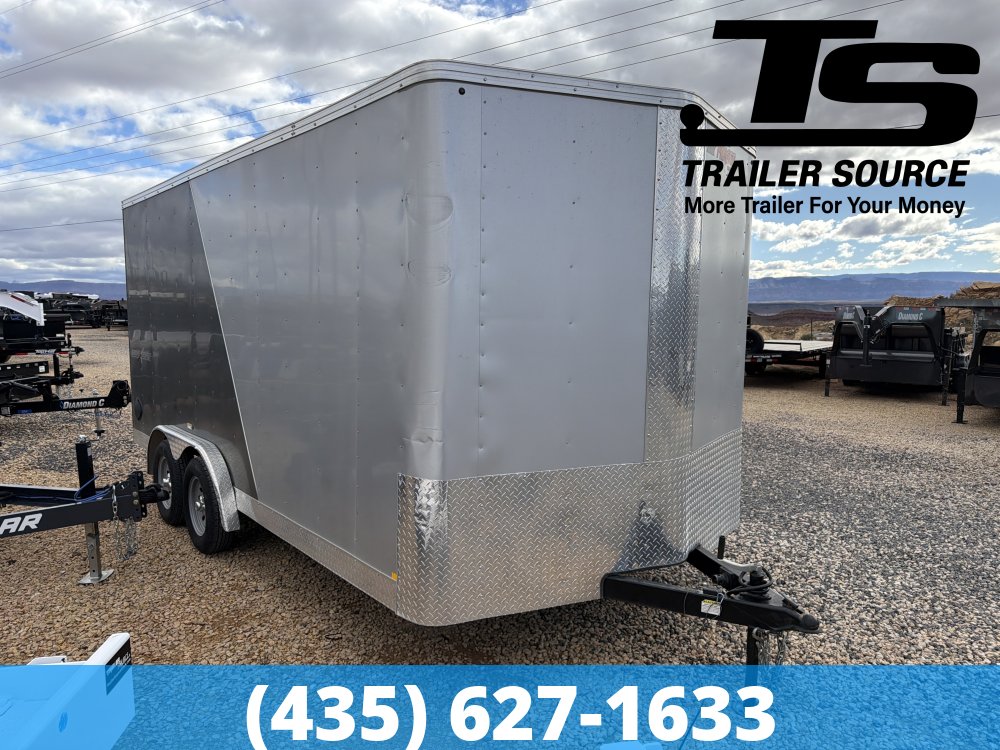7.5x16 Mirage Xpres Side by Side Pkg Enclosed Cargo Trailer - 7K GVWR -