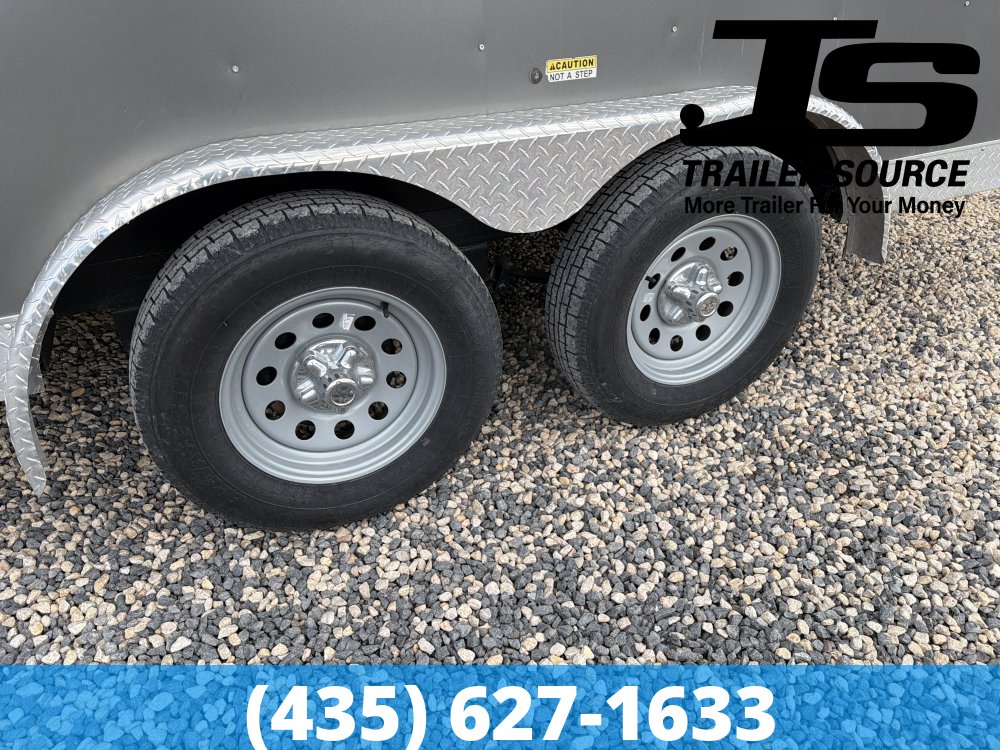 7.5x16 Mirage Xpres Side by Side Pkg Enclosed Cargo Trailer - 7K GVWR -