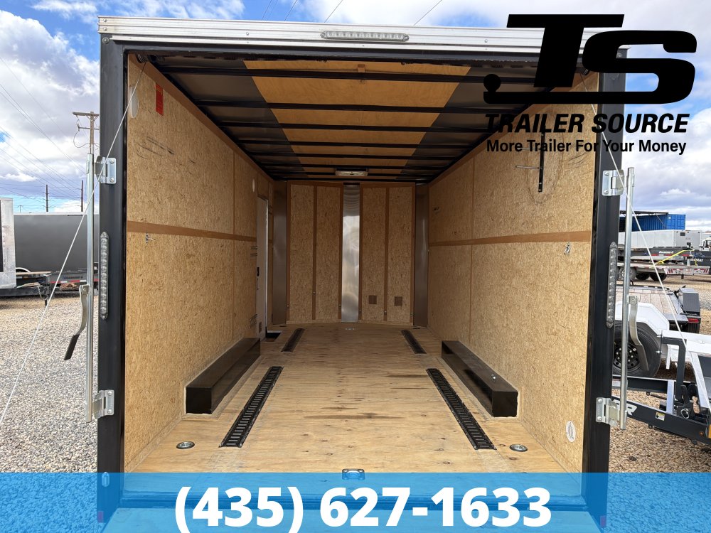 7.5x16 Mirage Xpres Side by Side Pkg Enclosed Cargo Trailer - 7K GVWR -