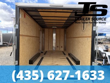 7.5x16 Mirage Xpres Side by Side Pkg Enclosed Cargo Trailer - 7K GVWR -