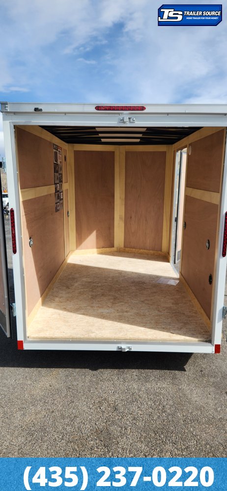 6x10 American Hauler Arrow Enclosed Cargo Trailer - 6'6" Interior - 3.5K GVWR - Barn Doors