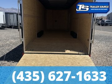 8.5x28 Wells Cargo Road Force Enclosed Cargo Trailer - 7'6" Interior - 12K GVWR - .080 PolyCor, Rear Spoiler w/ Load Lights