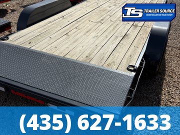 7x18 Lamar CC Flatbed Car Hauler Trailer - 10K GVWR -