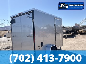 6x10 Look ST DLX Enclosed Cargo Trailer - 6'6" Interior - 3.5K GVWR - 16" Cross Member Upgrade, Torsion Axles