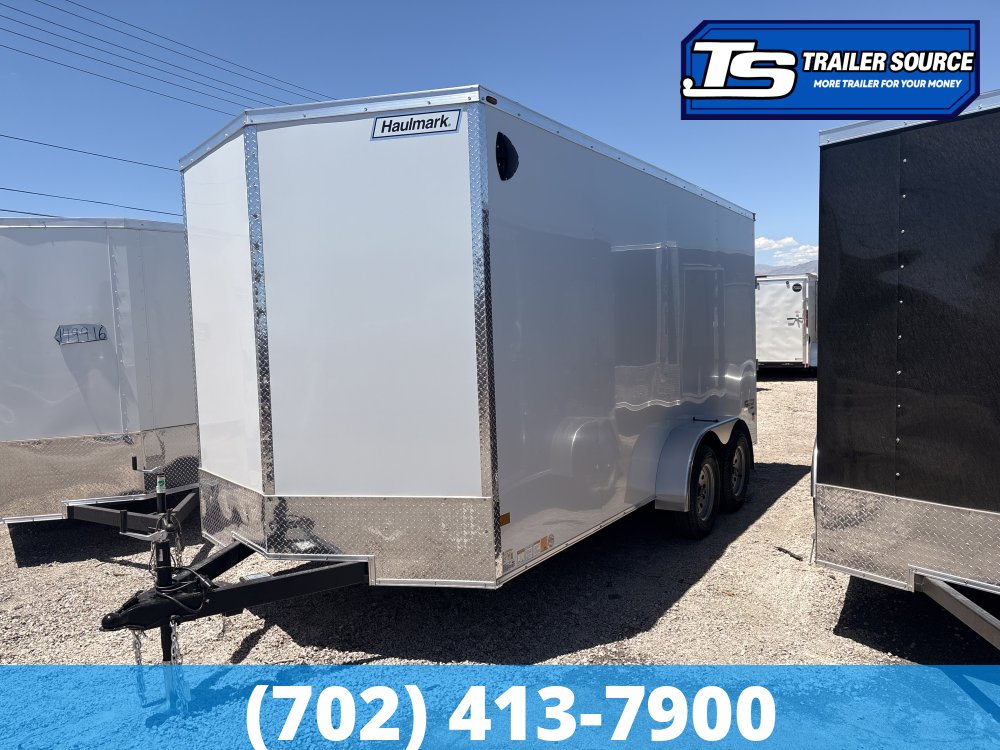 7x16 Haulmark Passport Enclosed Cargo Trailer - 7'0" Interior - 7K GVWR -