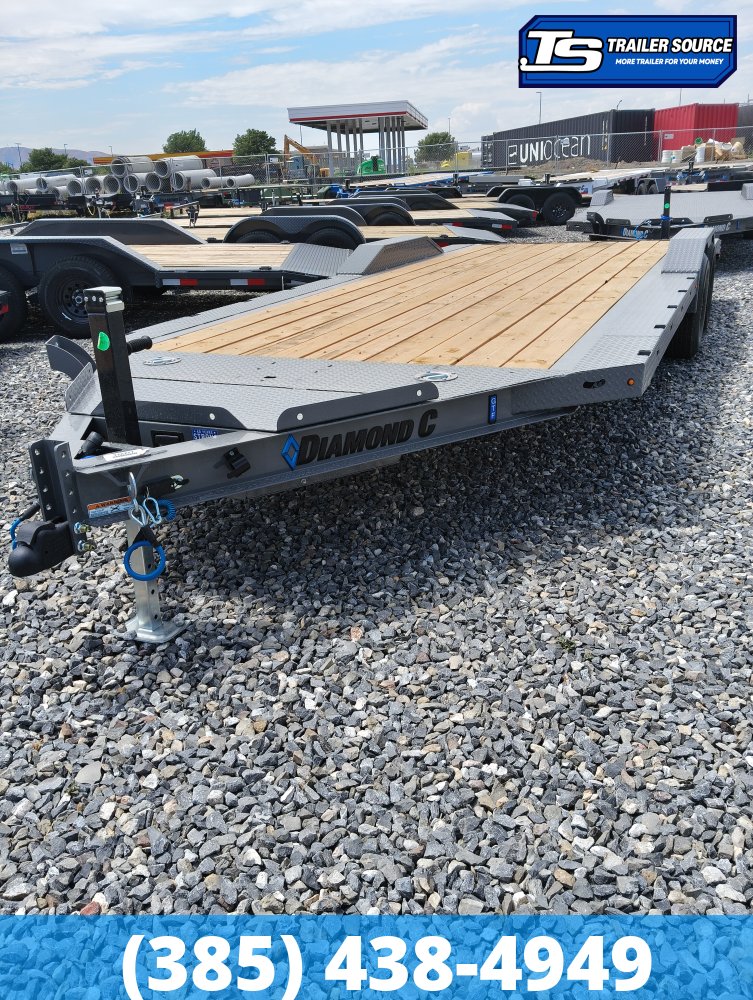 8.5x20 Diamond C GTF 206 Flatbed Car Hauler