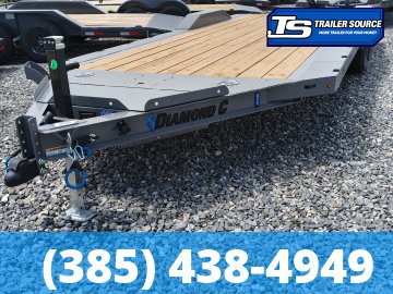 8.5x20 Diamond C GTF 206 Flatbed Car Hauler