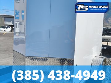 5x8 Look ST DLX Enclosed Cargo Trailer - 5'6" Interior - 3.5K GVWR - 16" Cross Member Upgrade, Alloy Wheels, Spare Tire