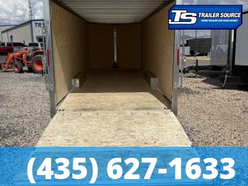8.5x24 Alcom Aluminum EZ Hauler XLT Auto Trailer - 7'0" Interior - 10K GVWR - Dovetail