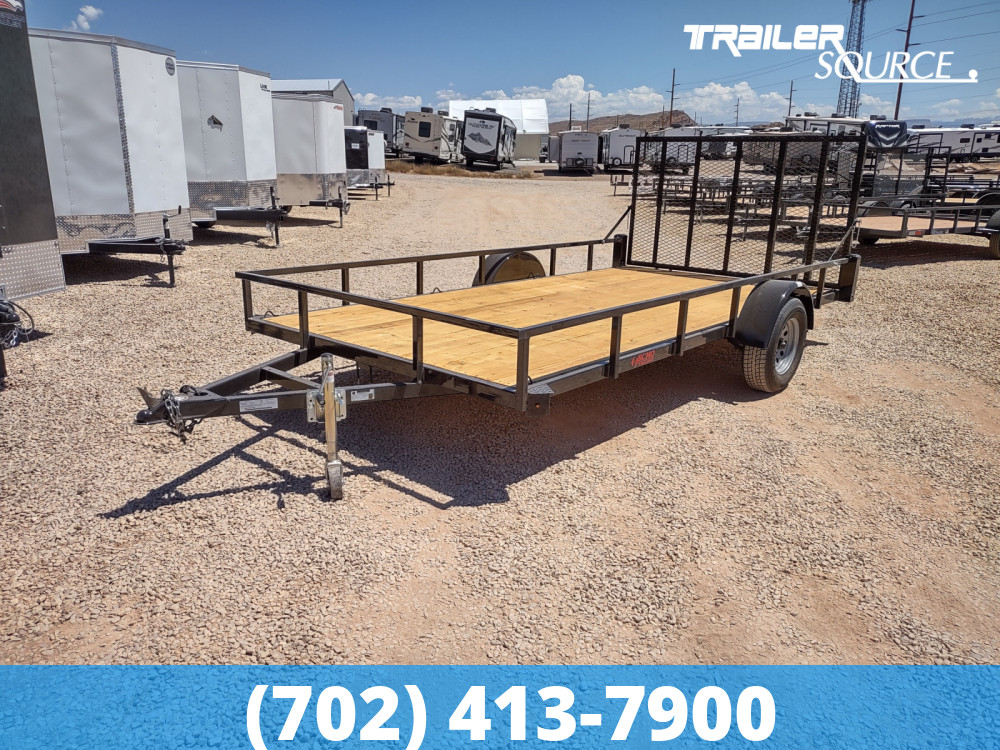 7x12 Echo EMC-7-12 Single Axle Utility