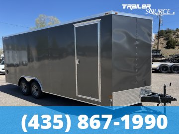 8.5x20 Wells Cargo Fast Trac Deluxe 7'0" Interior 10K Tandem Axle Enclosed Cargo