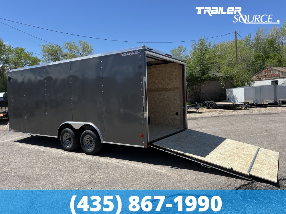 8.5x20 Wells Cargo Fast Trac Deluxe 7'0" Interior 10K Tandem Axle Enclosed Cargo
