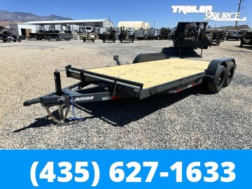 7x18 Lamar Flatbed Car Hauler