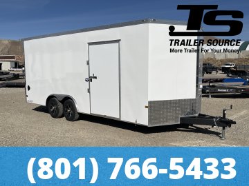 8.5x20 American Hauler Mach Enclosed Car Hauler Race