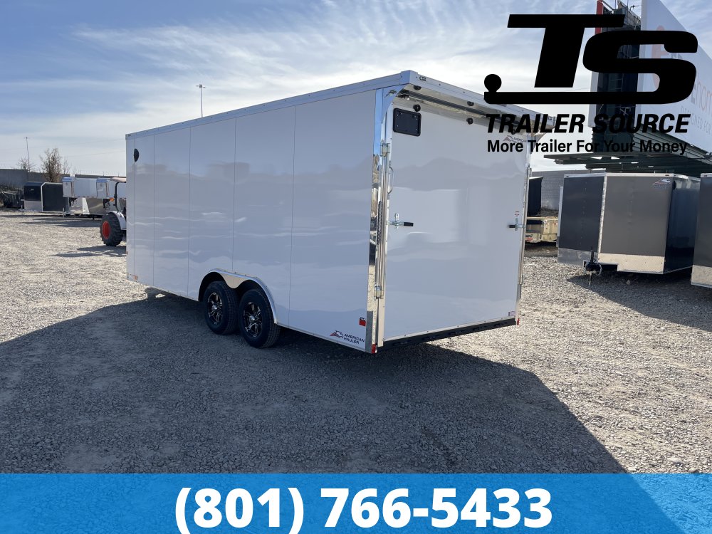 8.5x20 American Hauler Mach Enclosed Car Hauler Race