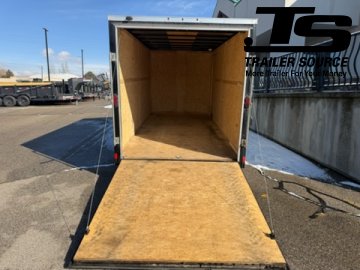7x16 Haulmark Passport Enclosed Cargo Trailer - 7K GVWR - D-Rings, Ramp Door