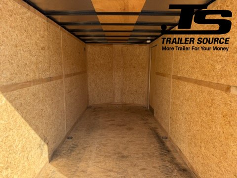 7x16 Haulmark Passport Enclosed Cargo Trailer - 7K GVWR - D-Rings, Ramp Door