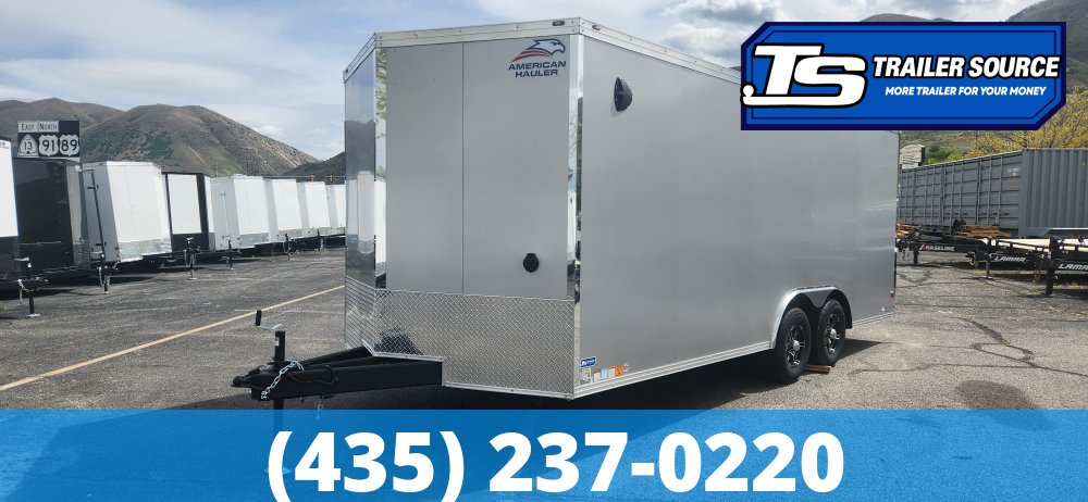8.5x20 American Hauler Mach Enclosed Car Hauler Race