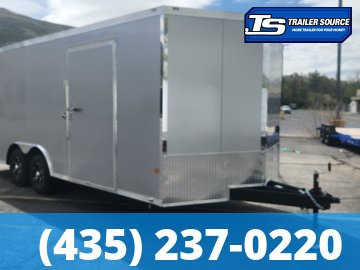 8.5x20 American Hauler Mach Enclosed Car Hauler Trailer - 7'0" Interior - 10K GVWR - Ramp Door