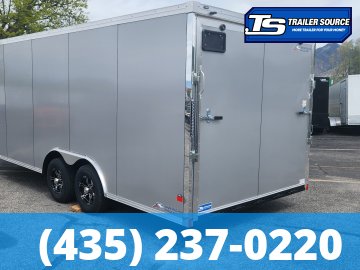 8.5x20 American Hauler Mach Enclosed Car Hauler Trailer - 7'0" Interior - 10K GVWR - Ramp Door