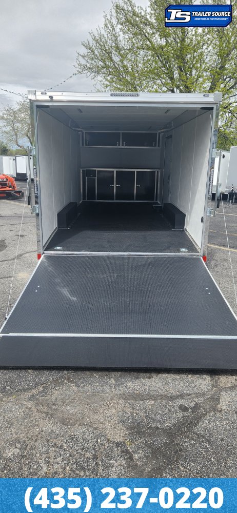 8.5x20 American Hauler Mach Enclosed Car Hauler Trailer - 7'0" Interior - 10K GVWR - Ramp Door