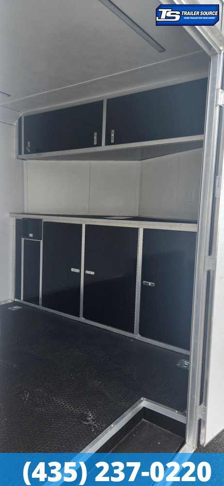 8.5x20 American Hauler Mach Enclosed Car Hauler Trailer - 7'0" Interior - 10K GVWR - Ramp Door