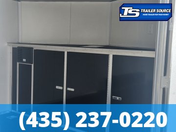 8.5x20 American Hauler Mach Enclosed Car Hauler Trailer - 7'0" Interior - 10K GVWR - Ramp Door