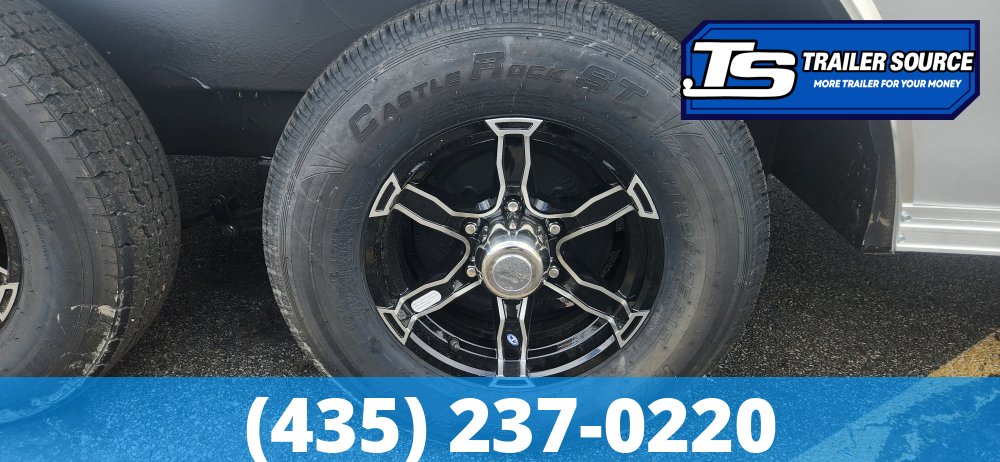 8.5x20 American Hauler Mach Enclosed Car Hauler Trailer - 7'0" Interior - 10K GVWR - Ramp Door