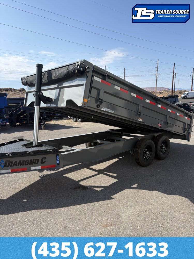 8x16 Diamond C DOD 207 Deckover Dump