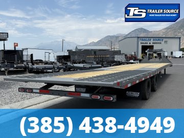 8.5x40 Diamond C FMAX-HDT 212 Pacesetter Pkg Pacesetter Pkg Gooseneck Hydraulic Dovetail Equipment Trailer - 25.9K GVWR -
