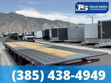 8.5x40 Diamond C FMAX-HDT 212 Pacesetter Pkg Pacesetter Pkg Gooseneck Hydraulic Dovetail Equipment Trailer - 25.9K GVWR -