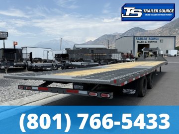 8.5x40 Diamond C FMAX-HDT 212 Pacesetter Pkg Pacesetter Pkg Gooseneck Hydraulic Dovetail Equipment Trailer - 25.9K GVWR -