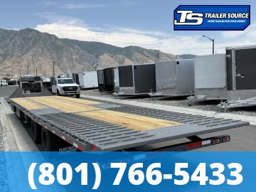 8.5x40 Diamond C FMAX-HDT 212 Pacesetter Pkg Pacesetter Pkg Gooseneck Hydraulic Dovetail Equipment Trailer - 25.9K GVWR -