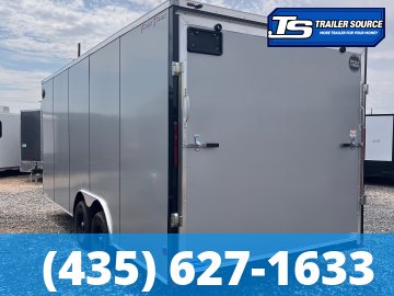 8.5x20 Wells Cargo Fast Trac Deluxe Enclosed Cargo Trailer - 7'6" Interior - 10K GVWR - .080 PolyCor, Dovetail