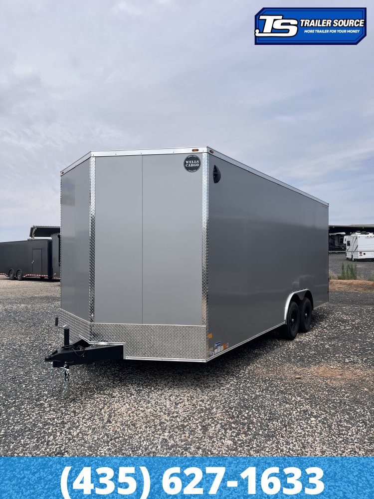 8.5x20 Wells Cargo Fast Trac Deluxe Enclosed Cargo