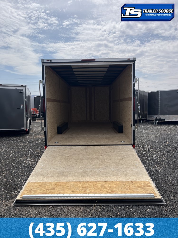 8.5x20 Wells Cargo Fast Trac Deluxe Enclosed Cargo Trailer - 7'6" Interior - 10K GVWR - .080 PolyCor, Dovetail