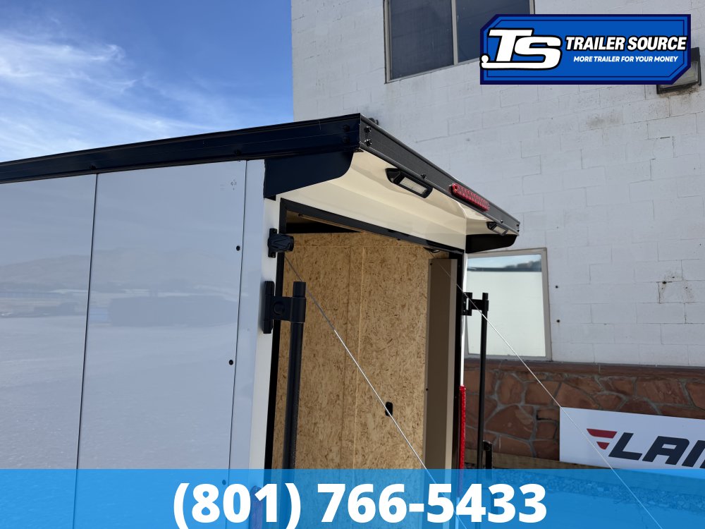 5x10 Look ST DLX Enclosed Cargo Trailer - 6'0" Interior - 3.5K GVWR - .080 PolyCor, Black Out Package, Rear Spoiler w/ Load Lights, Side Door