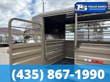 6.5x20 Ranch Boss STR-650 Horse Trailer - 15.7K GVWR -