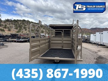 6.5x20 Ranch Boss STR-650 Horse Trailer - 15.7K GVWR -