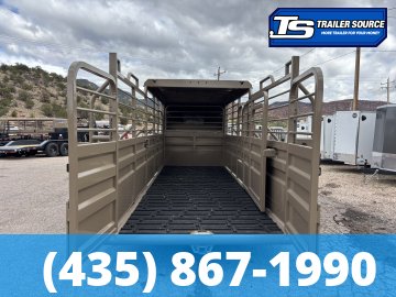 6.5x20 Ranch Boss STR-650 Horse Trailer - 15.7K GVWR -