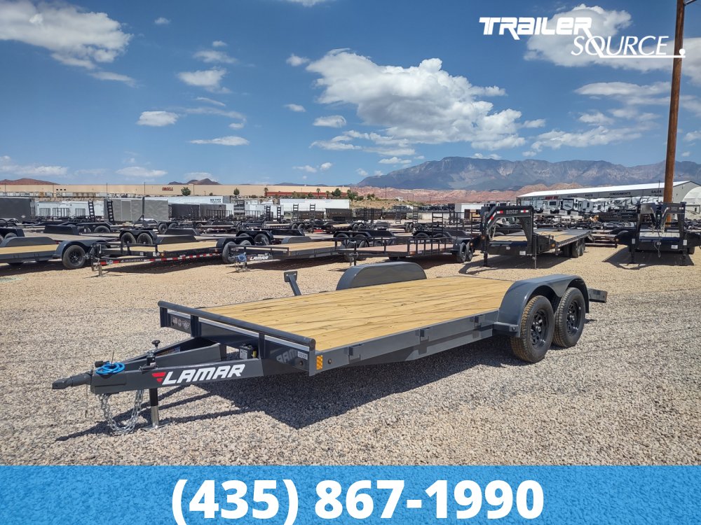 7x18 Lamar  7K Car Hauler Trailer