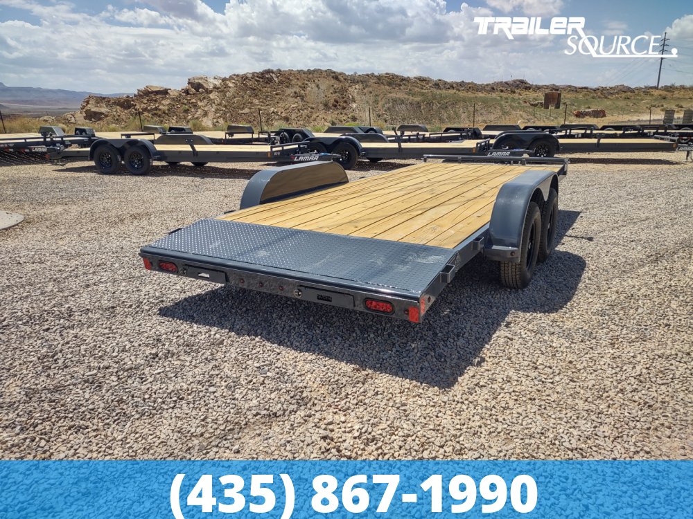 7x18 Lamar  7K Car Hauler Trailer