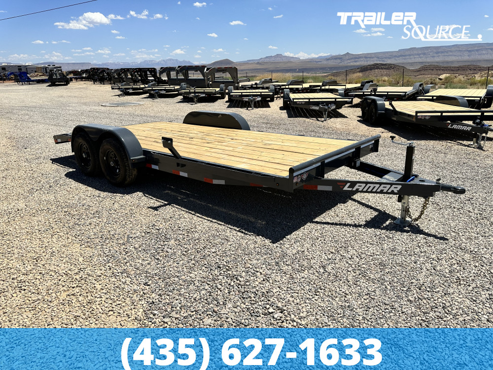 7x18 Lamar  10K Car Hauler Trailer