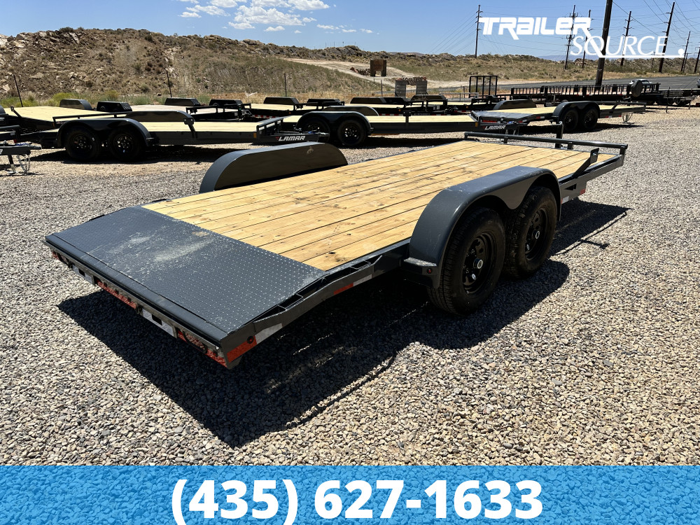 7x18 Lamar  10K Car Hauler Trailer