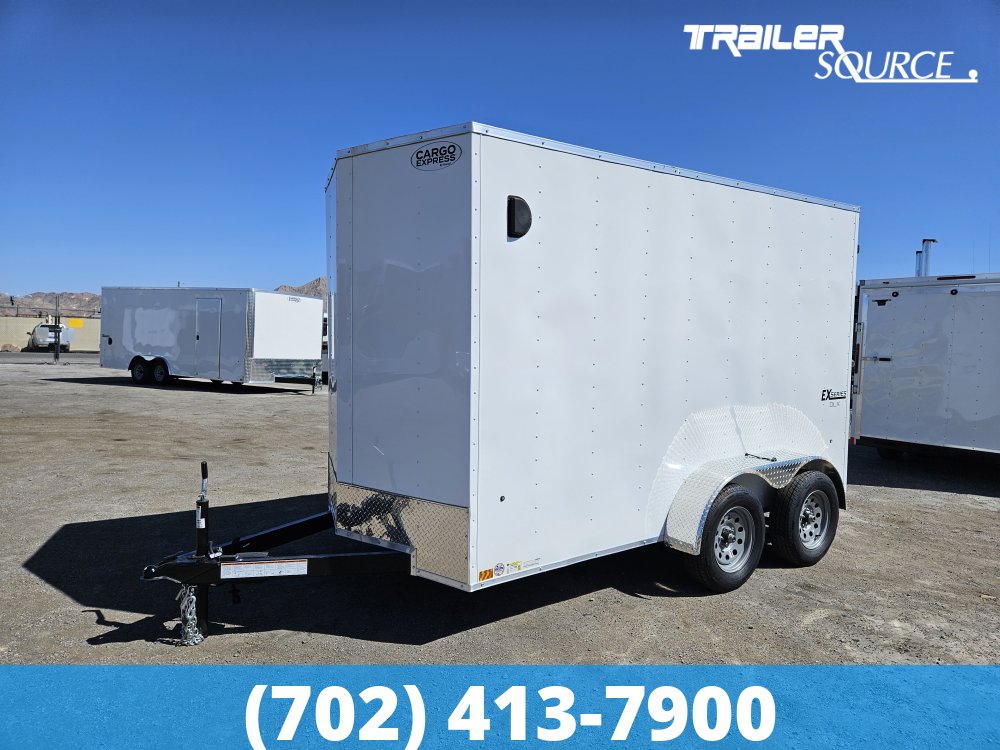 6x12 Cargo Express EX Series 7K Tandem Axle Enclosed Cargo