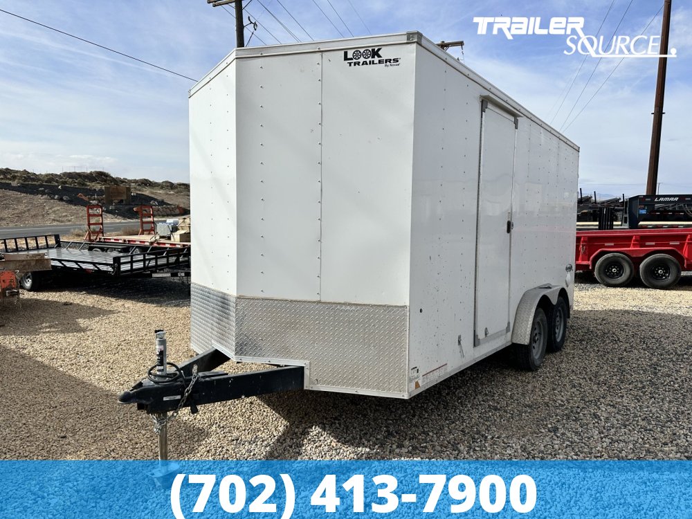 7.5x16 Look Element  Interior 7K Tandem Axle Enclosed Cargo