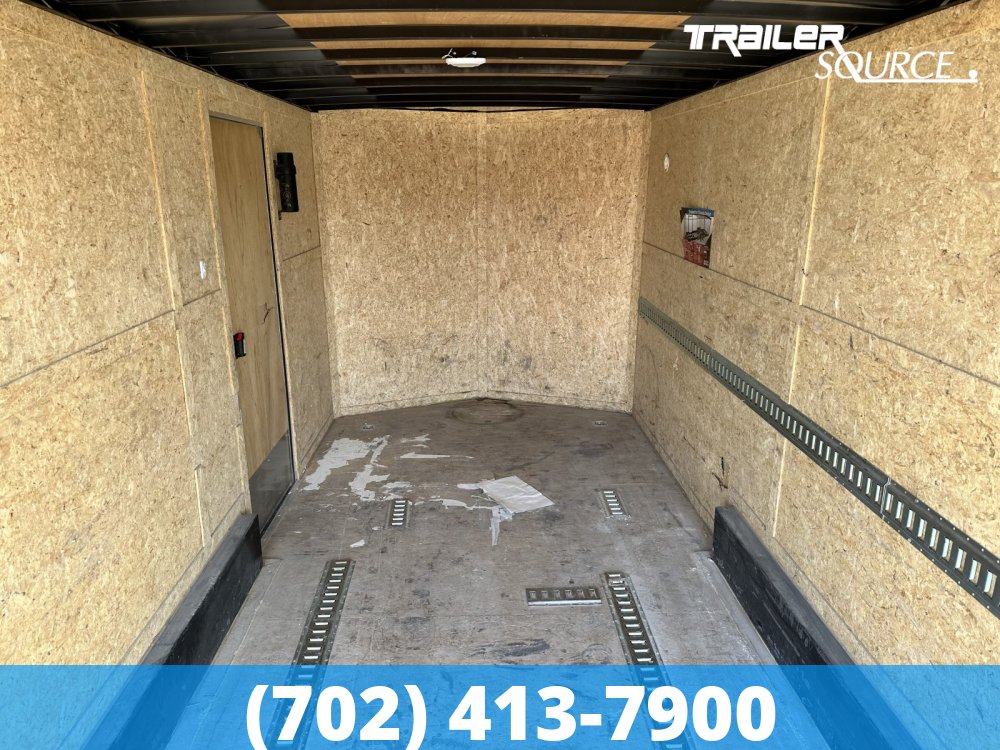7.5x16 Look Element  Interior 7K Tandem Axle Enclosed Cargo