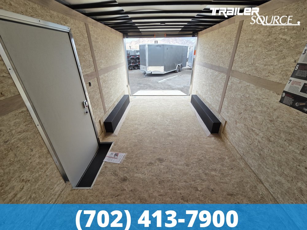 8.5x16 Haulmark Transport 7'0" Interior 10K Tandem Axle Enclosed Cargo