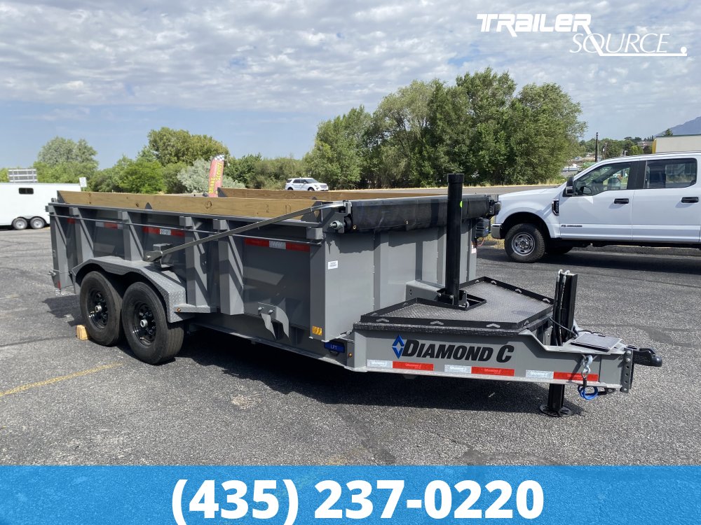 7x14 Diamond C LPT 207 Pacesetter 15K Dump