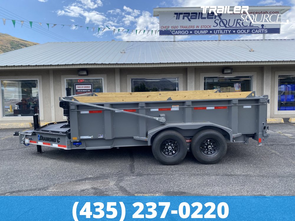 7x14 Diamond C LPT 207 Pacesetter 15K Dump